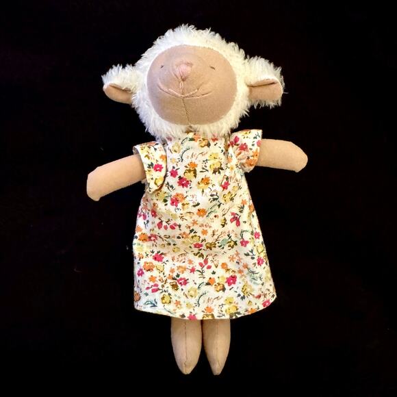 Creative Co-op Plush Clothed Animals Sheep Plush - Picture 1 of 5